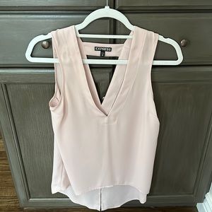 Light Pink Express Tank Blouse